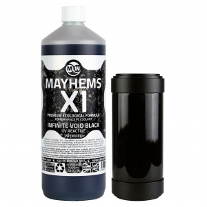 Mayhems X1 Eco Premix Infinite Void Black 1 literes készre kevert vízhűtő folyadék (MX1P1LBKX6)